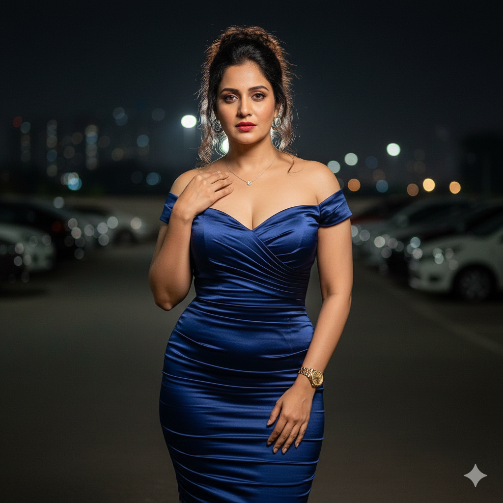 She doesn’t chase attention — it finds her