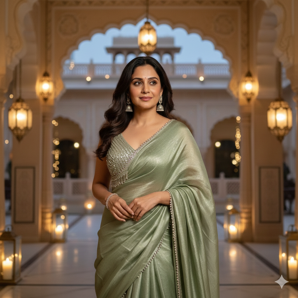 She carries history in her grace and royalty in her silence