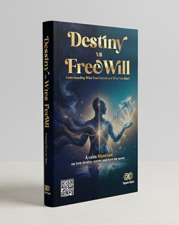 Book - Destiny Gives the Scene Freewill Writes the Story of Life